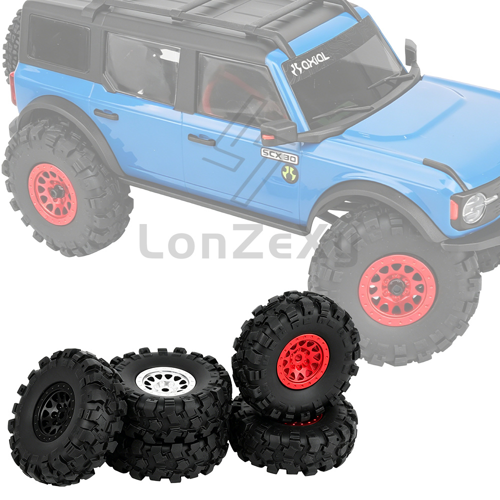 Rc Tire Foam Insert - Cerchi in Alluminio Beadlock con Pneumatici