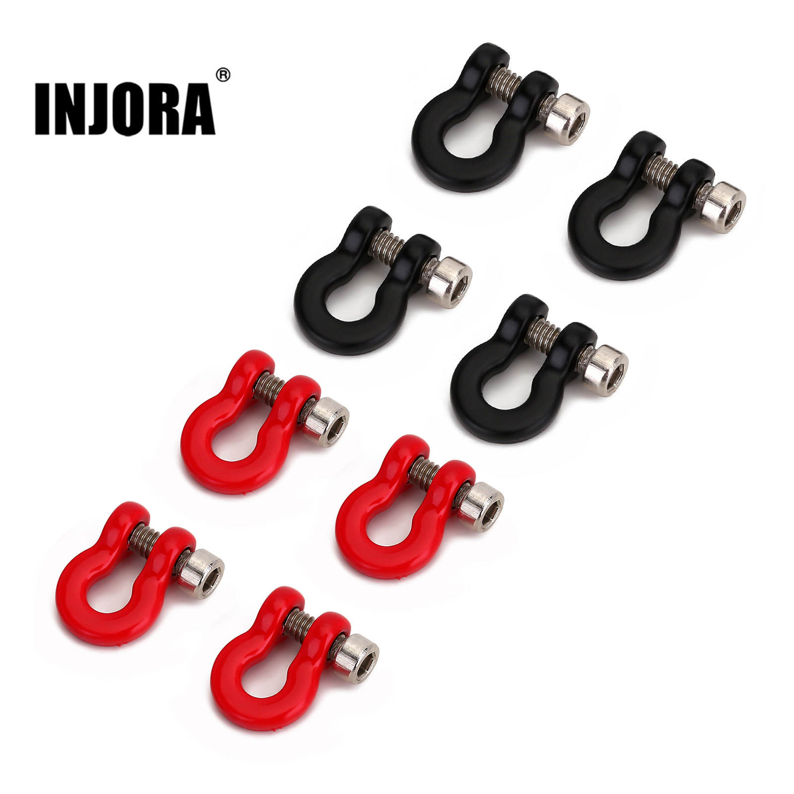Rc Tire Foam Insert - INJORA 4PCS 7*10mm Paraurti in metallo