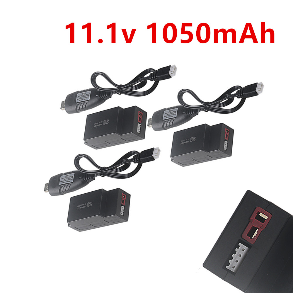Rc Hobby Trucks - Batteria Lipo ricaricabile 3s 11.1V 1050mAh