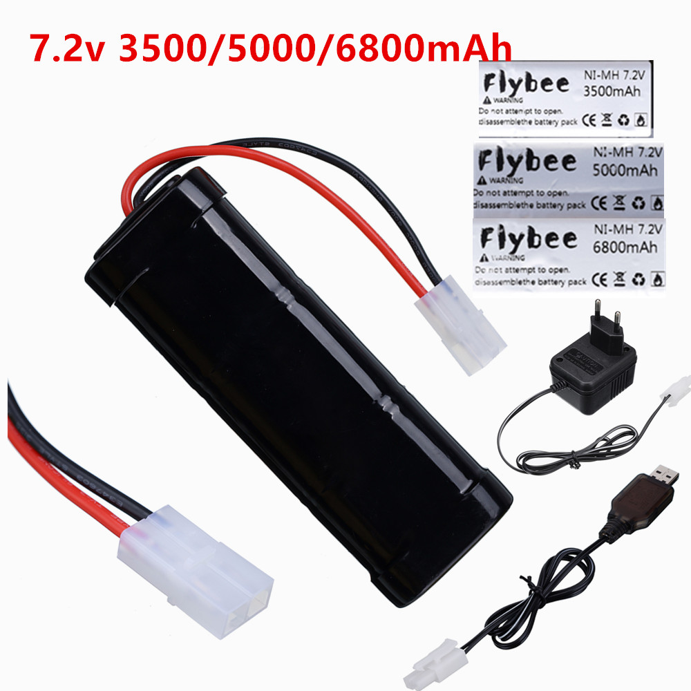 Rc Hobby Trucks - Nuova Batteria NiMH da 7.2V 5000/6800mAh