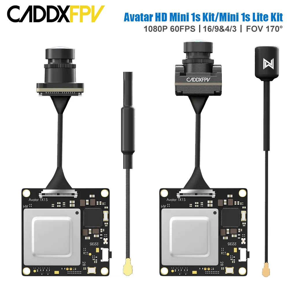 Top Rc Hobby Mini Xcub - CADDX Walksnail Avatar HD Mini 1s