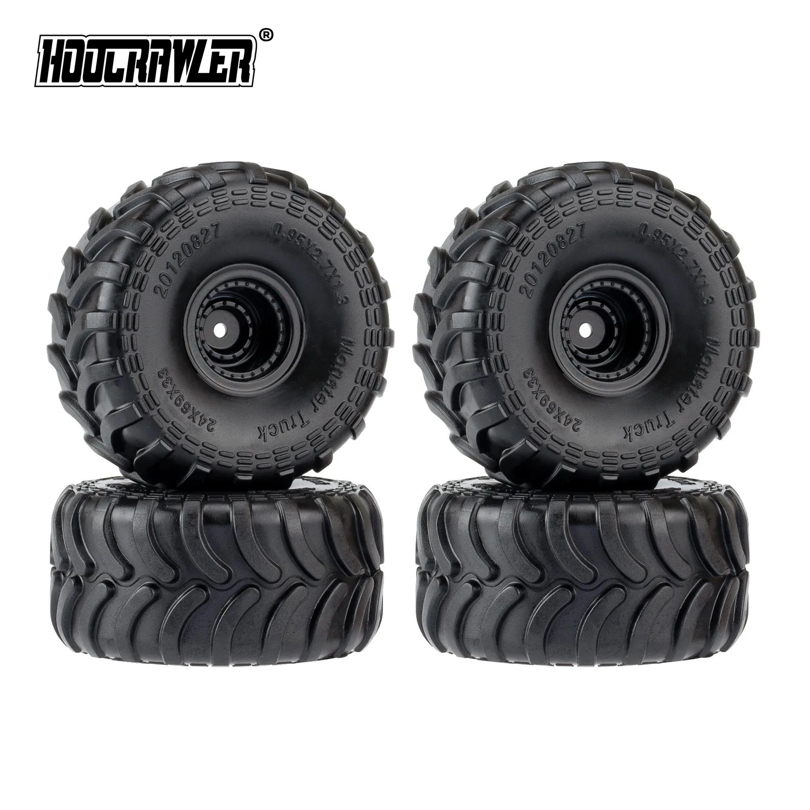 Rc Tire Foam Insert - 4 pezzi di pneumatici Monster Truck