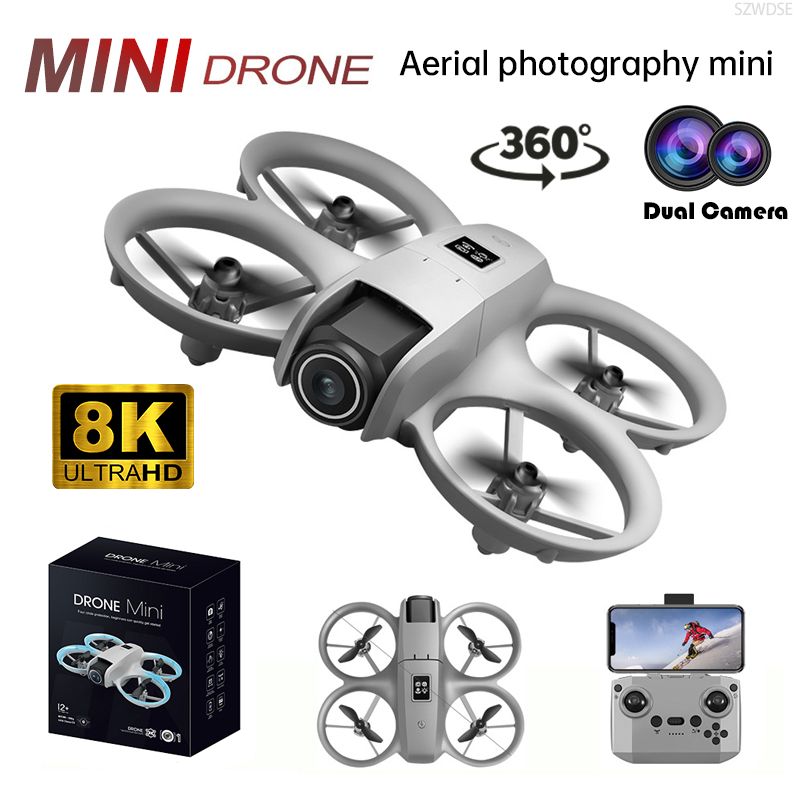 Top Rc Hobby Mini Xcub - Mini Drone Professionale con Fotocamera 8K,