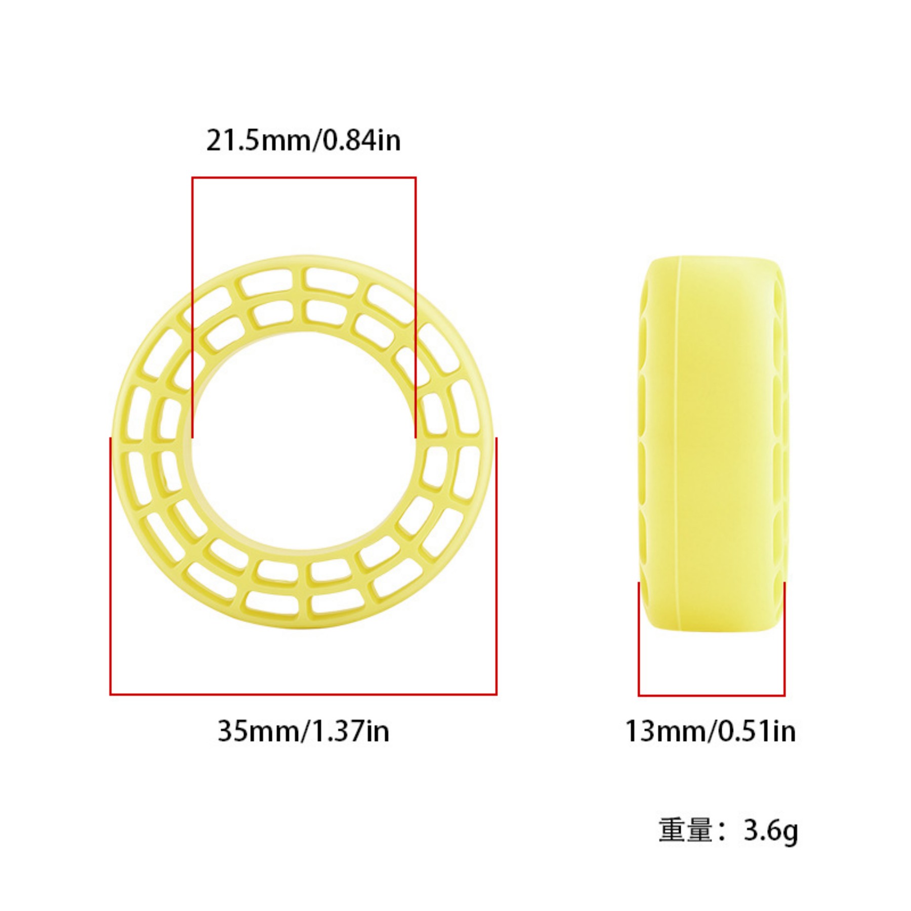 Inserti in Gomma Siliconica da - Rc Tire Foam Insert recensione e prezzo