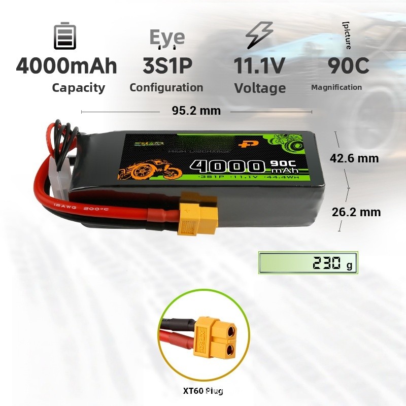 Batteria LiPo 90C 4000mAh 3S 1 - Hobby Quality Rc Cars recensione e prezzo