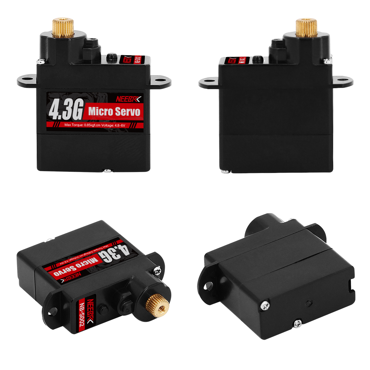 1/5/10/20 pezzi NEEBRC Servo D - Top Rc Hobby Mini Xcub recensione e prezzo