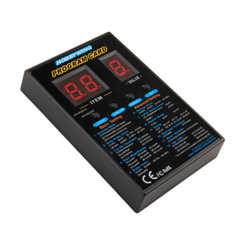 Scheda di programma ESC origin - Rc Hobby Grade Plane recensione e prezzo